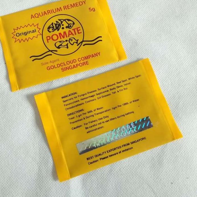 POMATE OBAT IKAN ARWANA ANTIBIOTIK JAMUR ASLI 5 GRAM / POMET OBAT IKAN ARWANA 