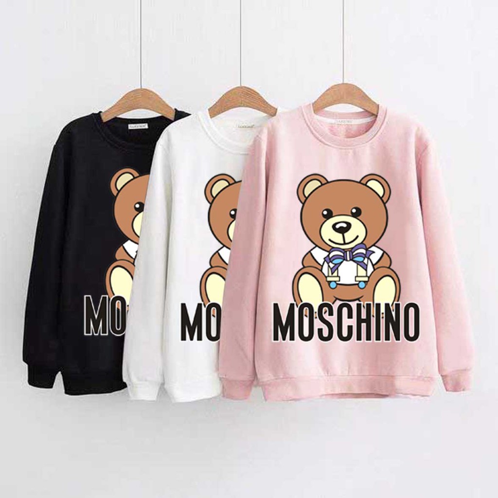 Bess - Sweater Lengan Panjang Murah / Sweater Wanita MOSSCIMO BEAR