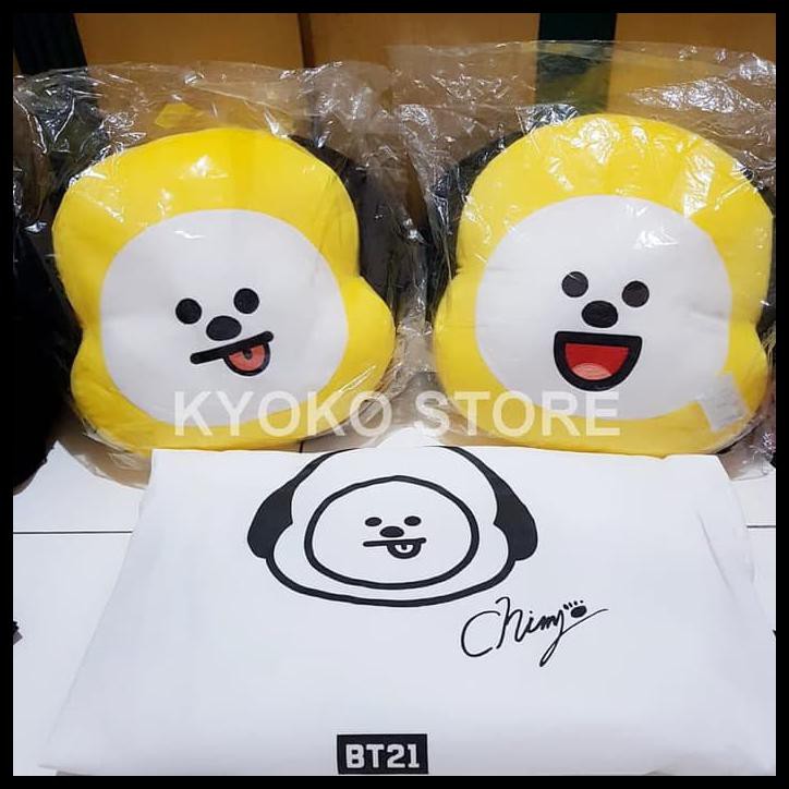 Boneka Bantal Line Bts Bt21 Chimny Cushion Pillow Official Line - Chimny Smile