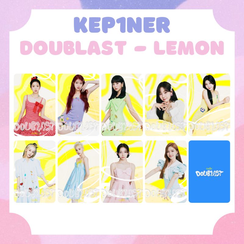 [KEP1ER] PHOTOCARD KEP1ER DOUBLAST ‼️ BACA DESKRIPSI ‼️