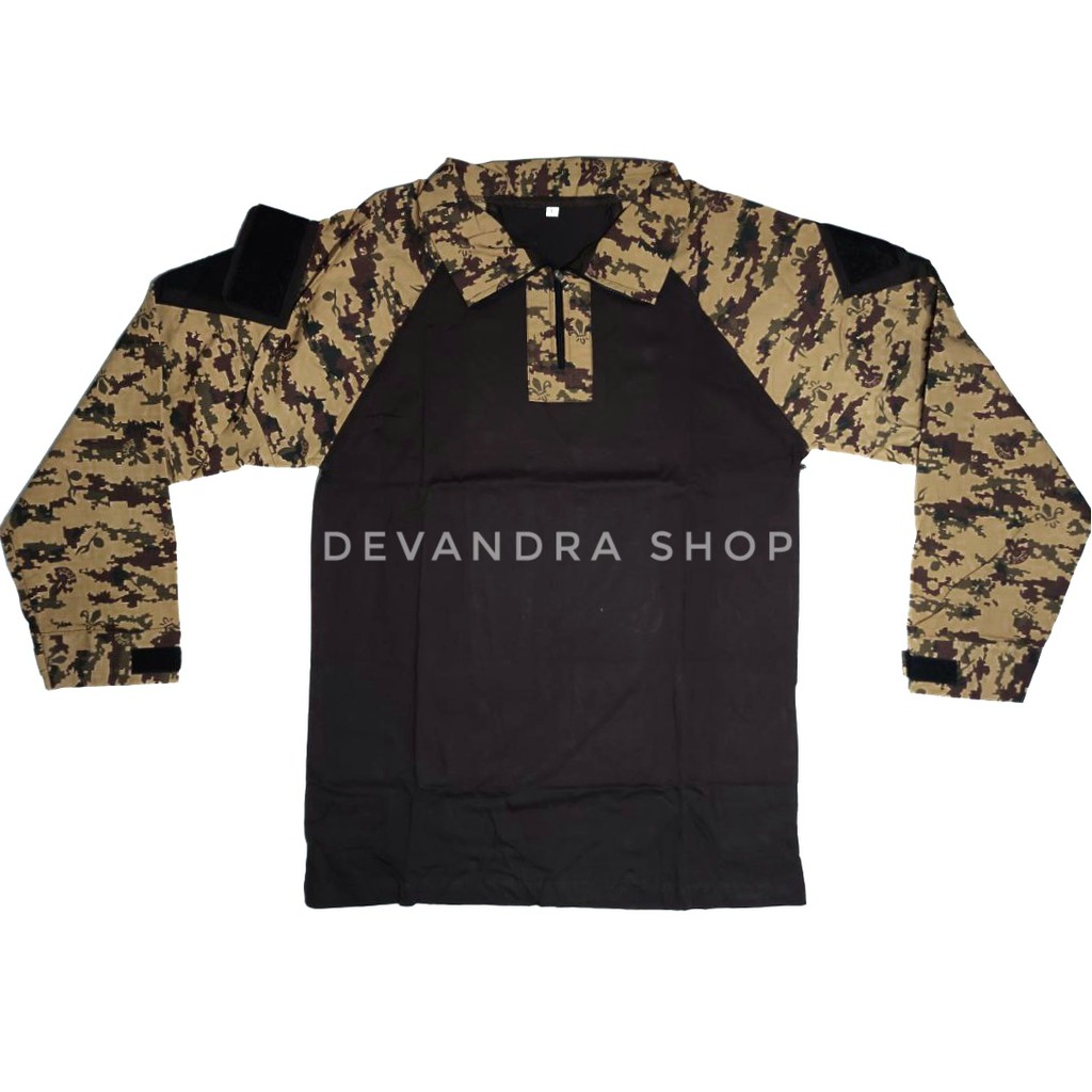 Kaos BDU Loreng Tactical Pramuka - Kaos BDU Pramuka