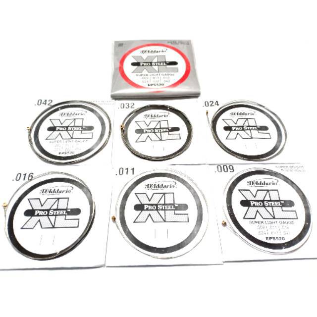 Senar Gitar Elektrik D'addario 0,9