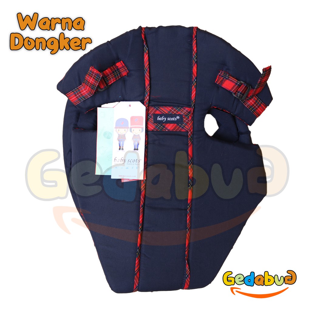 Gendongan Depan Bayi Baby Scots ISG 001 | Perlengkapan Travelling Bayi