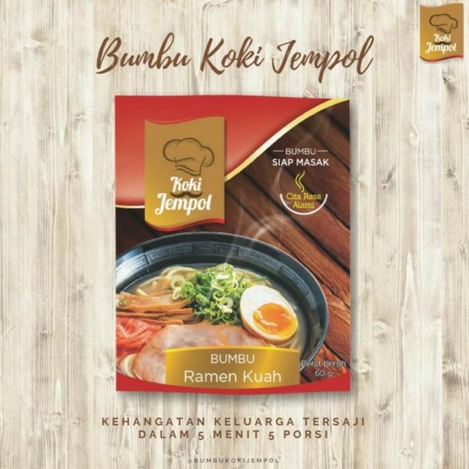 

Bumbu Ramen Kuah Koki Jempol | Bumbu Mie Ramen Jepang