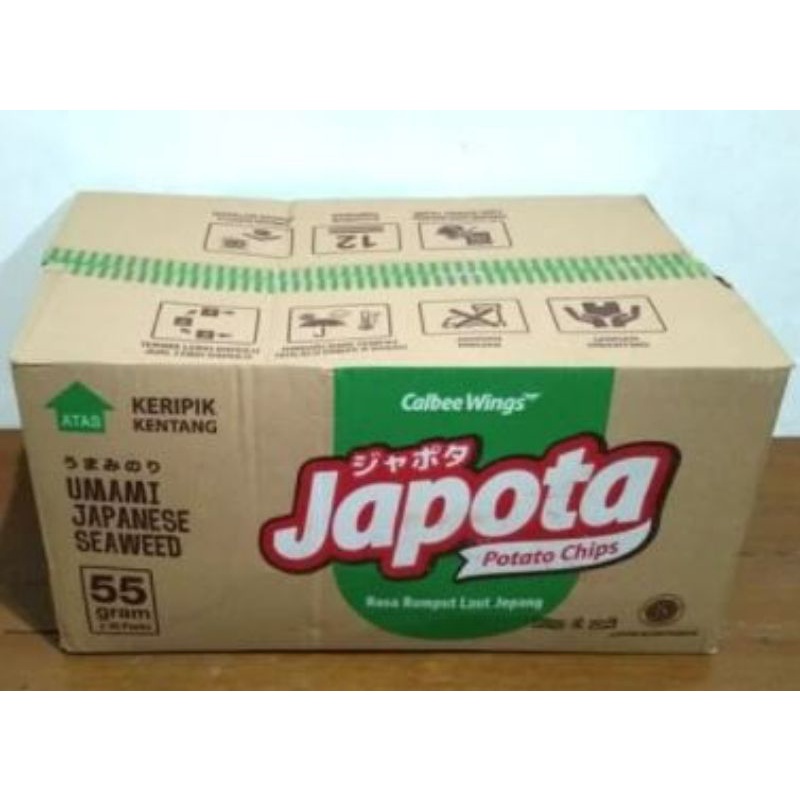 

Japota Rumput laut 14 gram isi 60/karton