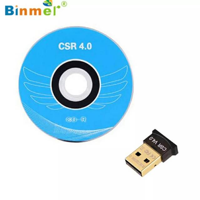 USB Bluetooth V4.0 Dongle Dual Mode Wireless Adapter Untuk Laptop PC Bluetooth Dongle