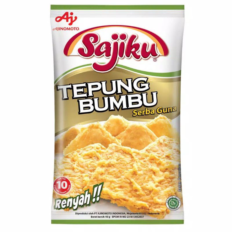 

Sajiku tepung bumbu serba guna 240 gram