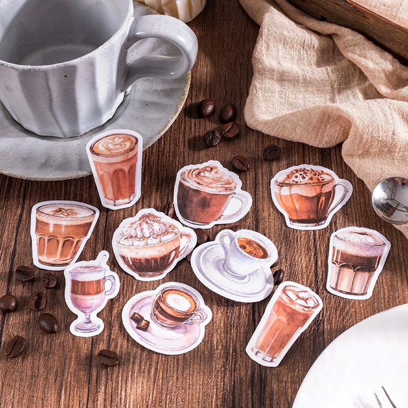 Baking World Series Flake Stickers Set - Stiker Dekorasi