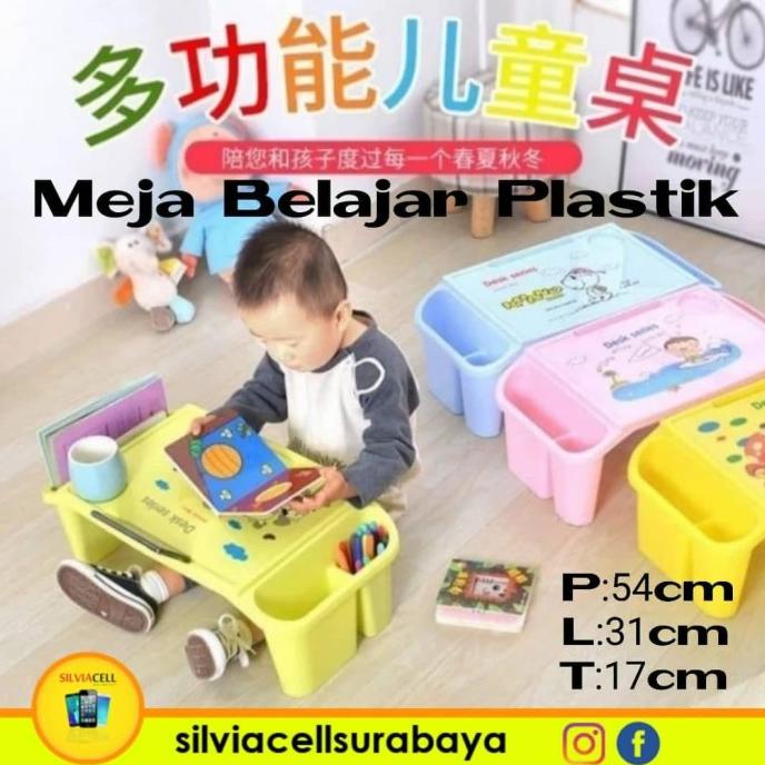 

Buruan serbu] Meja Belajar Plastik Anak Serbaguna Tempat Wadah Organizer Alat Tulis