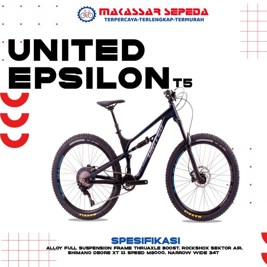 SEPEDA MTB UNITED EPSILON T5