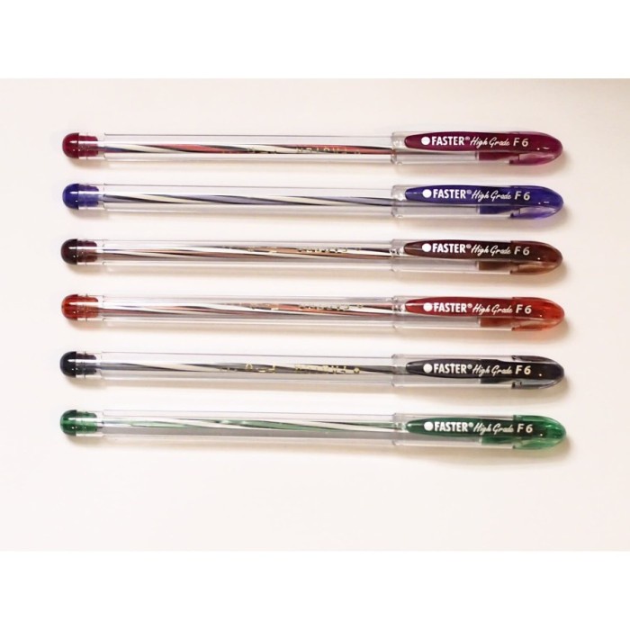 

FASTER - Pulpen Ballpoint Bulpen Faster F-6 - 0.7mm