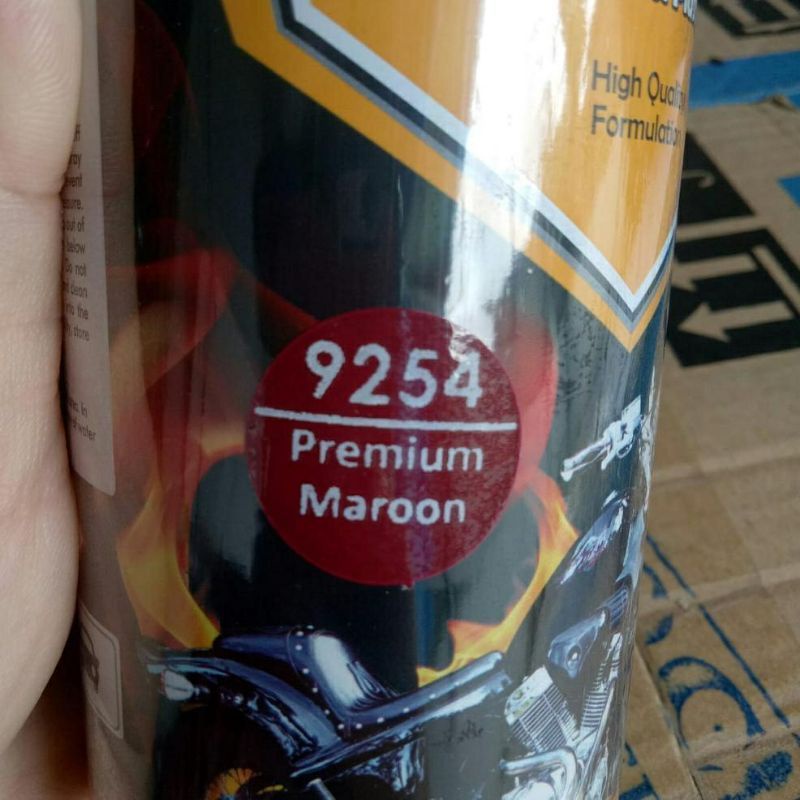 Prm DITON PREMIUM 9254 Maroon 400Cc Cat Merah Hati Marun