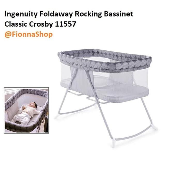 ingenuity foldaway rocking bassinet