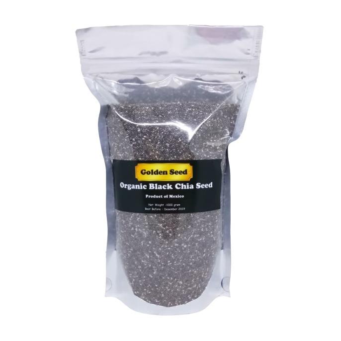 

Organic Black Chia Seeds 1000 Gram Mexico Chia Seed Chiaseed Chiaseeds