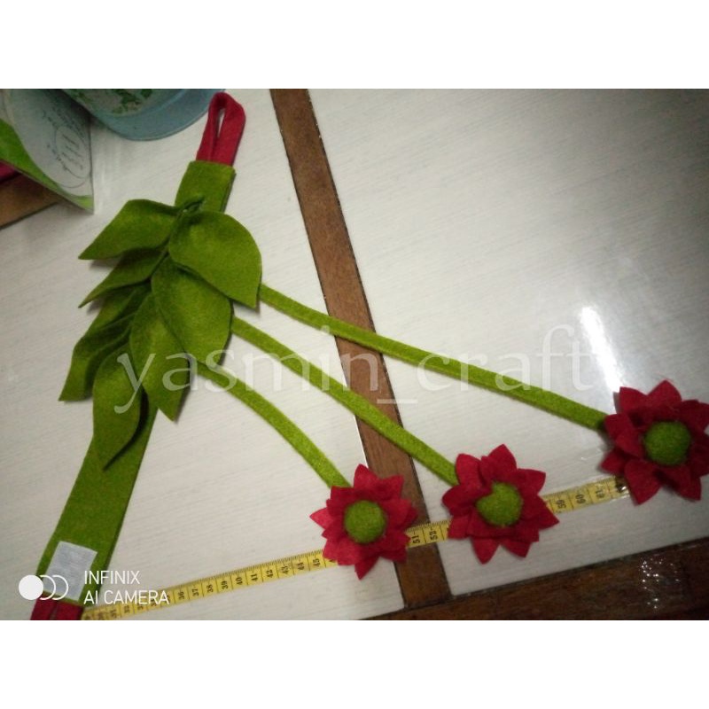 pengikat GORDEN model daun rumbai