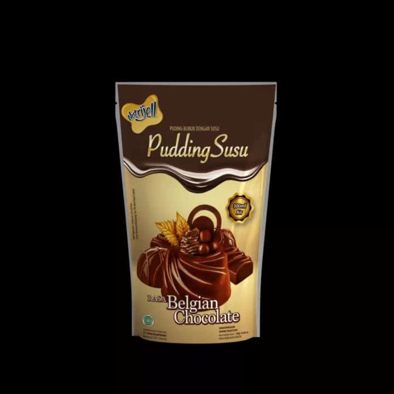 

nutrijel puding belgian chocolate