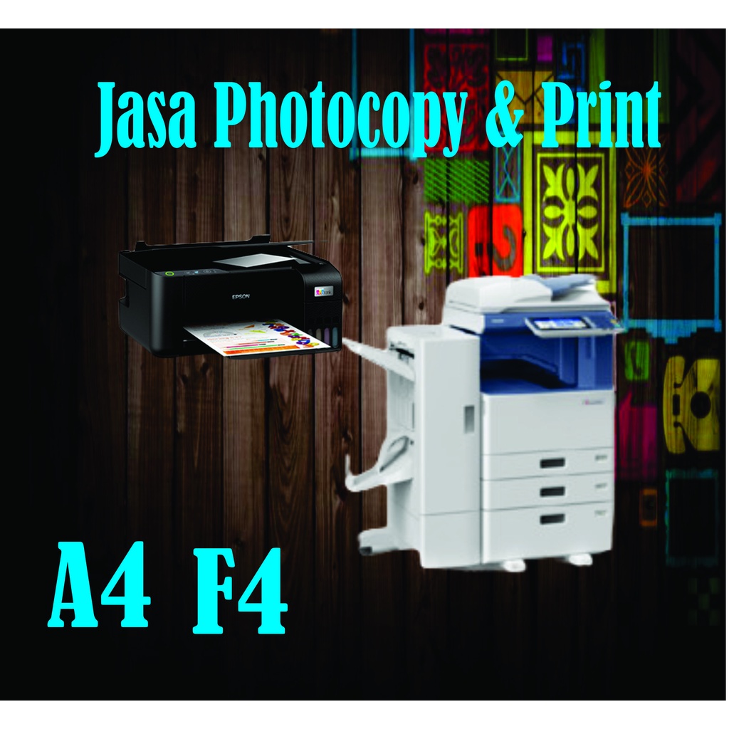 

Jasa Photocopy dan Print A4 F4