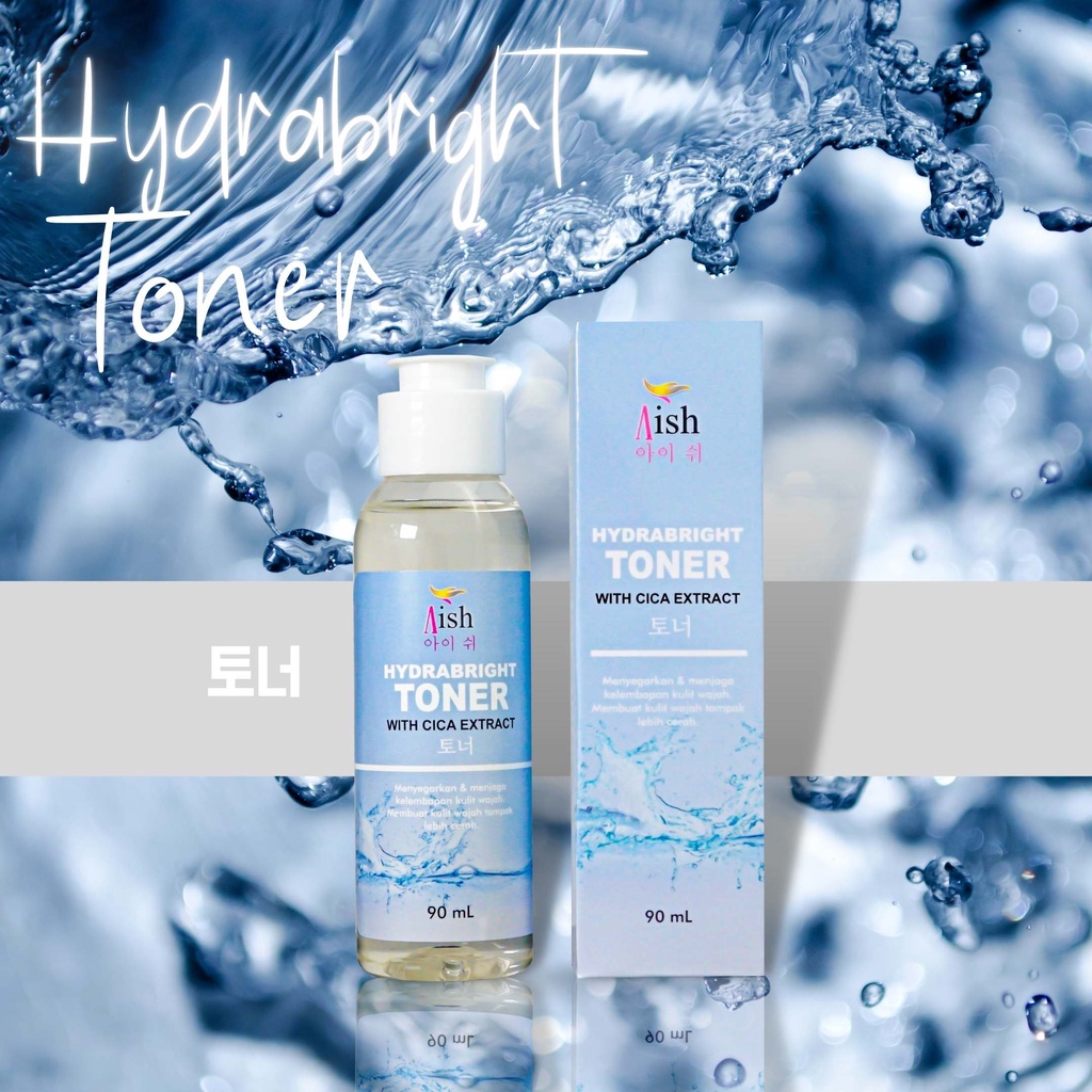 AISH HYDRABRIGHT TONER WITH CICA EXTRACT  90ML