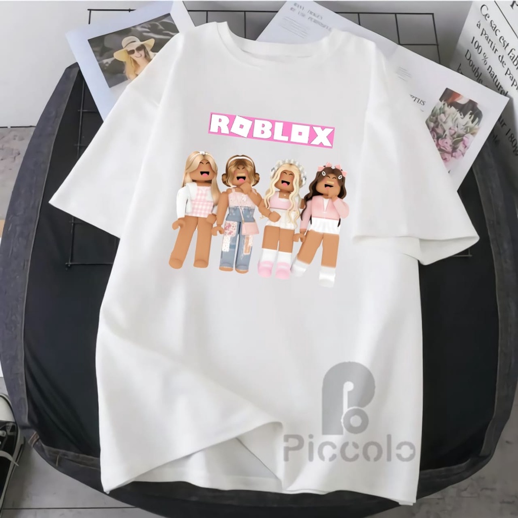 KAOS ANAK ROBLOX GIRL BAHAN PREMIUM