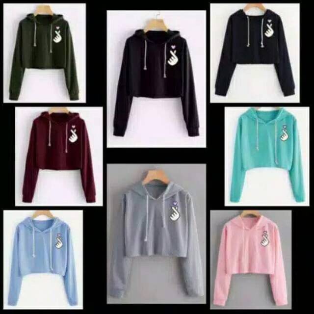 SWEATER CROP SARANGE