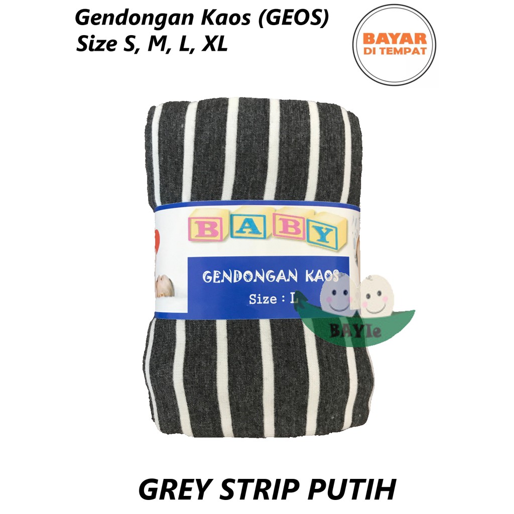 BAYIE - Baby JOSE Premium Gendongan Bayi Kaos/GEOS/Selendang Bayi/Strip HITAM PUTIH