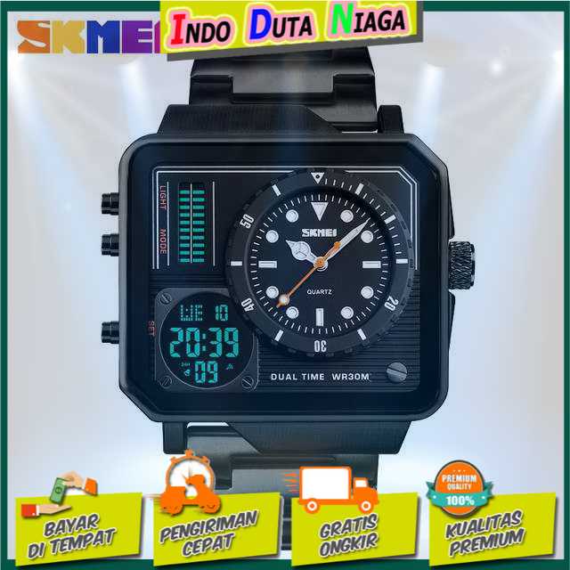 IDN - SKMEI Vogue Jam Tangan Digital Analog Pria - 1392