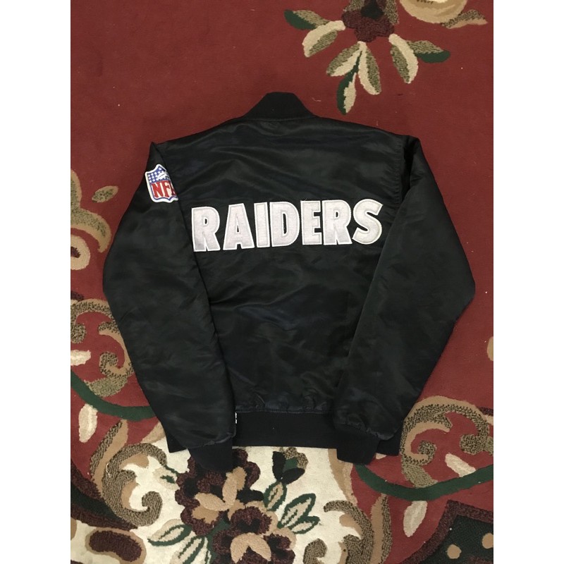 Jaket NFL Raiders Vintage 90s Starter Bekas