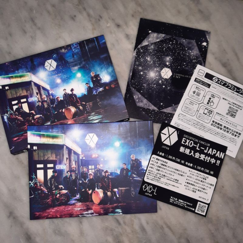 EXO COMING OVER ALBUM GROUP (ALBUM ONLY)