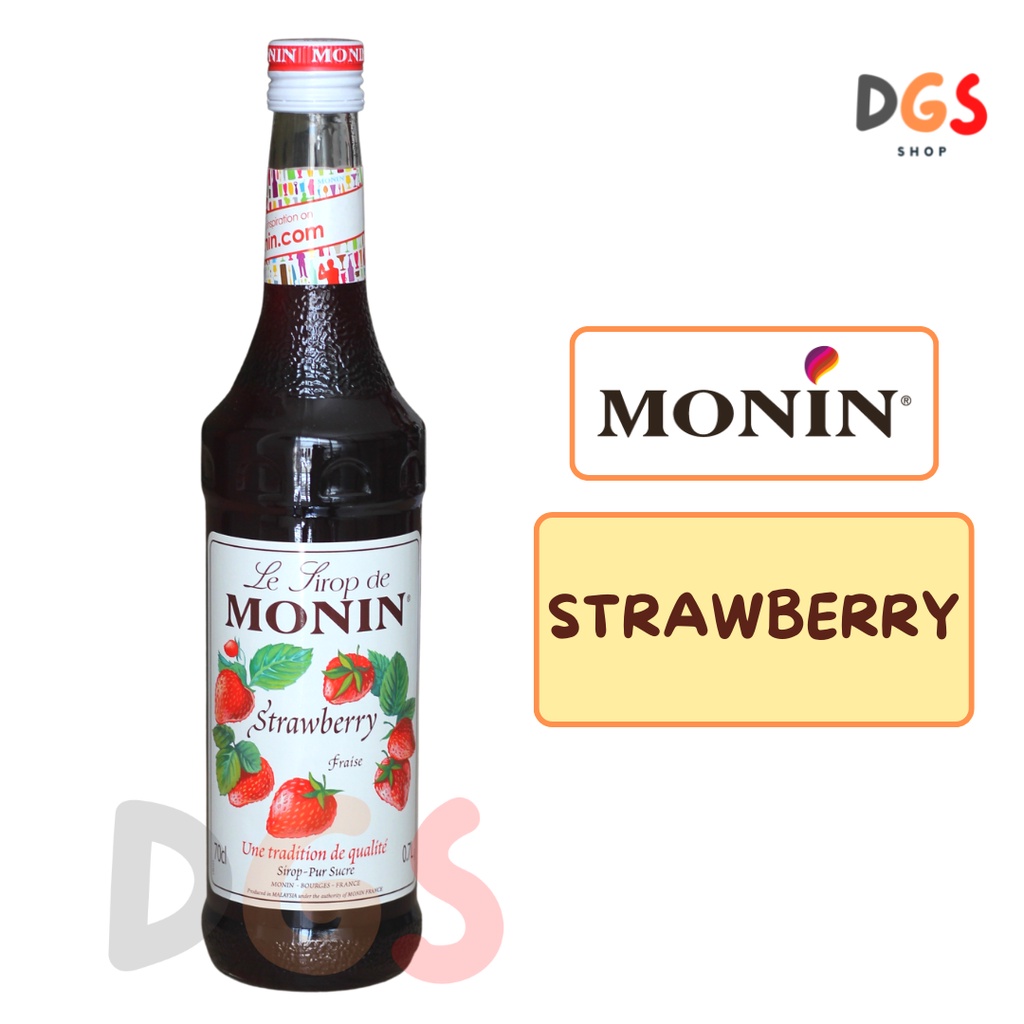 Syrup Monin Strawberry - Monin Strawberry