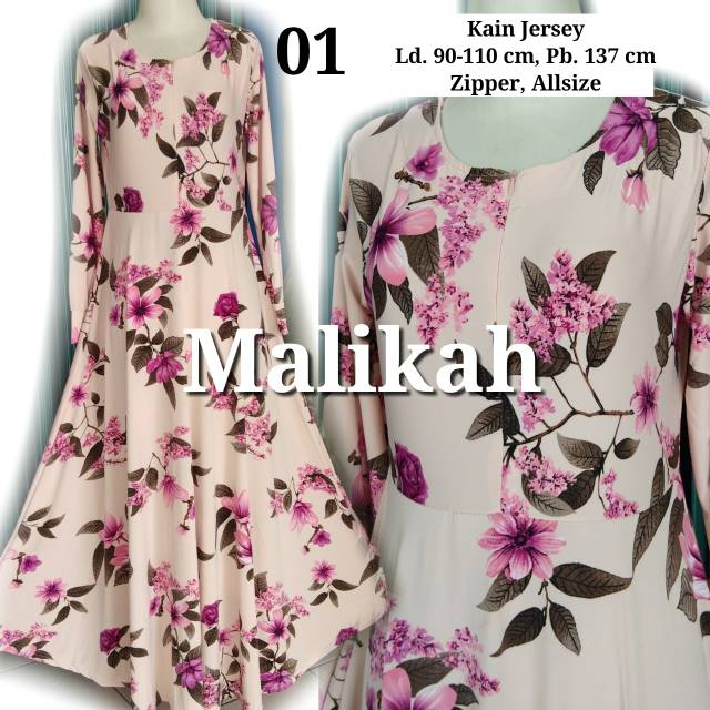 (SALE) Gamis jersey Malikah