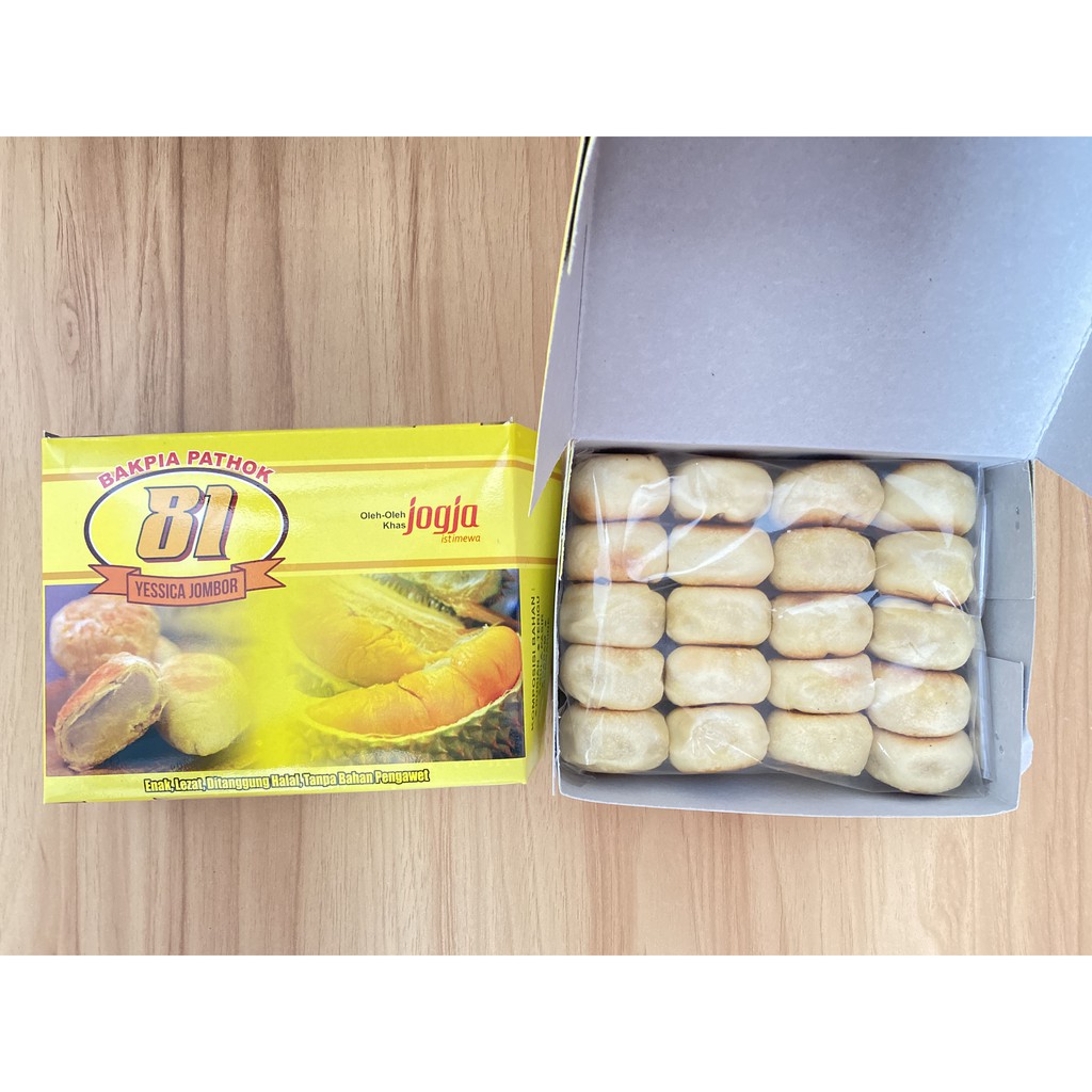 Jual Bakpia Pathok 81 Durian Khas Jogja Shopee Indonesia