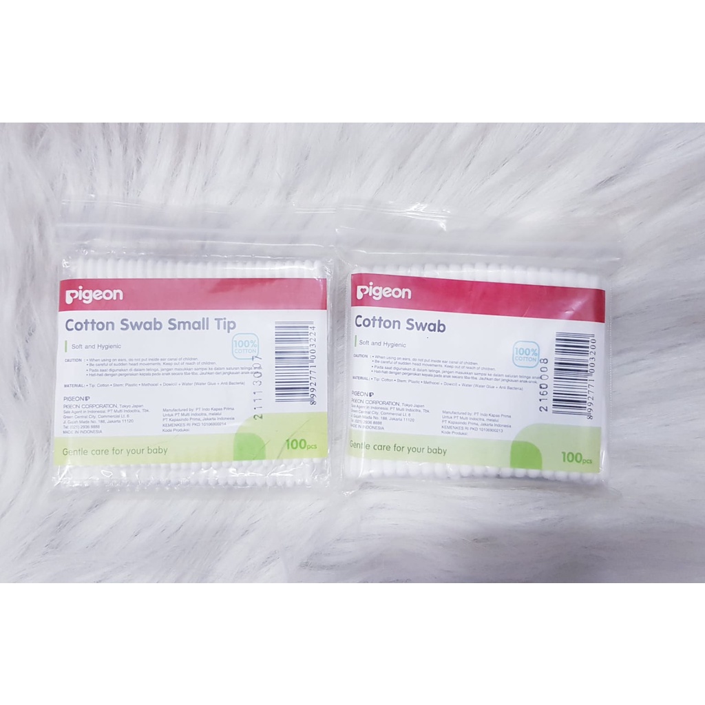 COTTON BUDS PIGEON SWAB ISI 100PCS