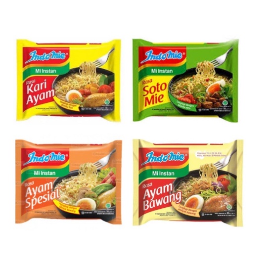 

[Ecer] Indomie Goreng Spesial mie Super Seleraku soto kari ayam