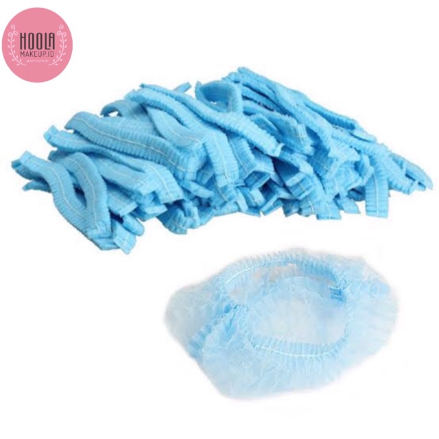SATUAN DISPOSABLE NURSE CAP HAIR NET MEDIS SHOWER SATUAN DISPOSABLE NURSE CAP HAIR NET MEDIS SHOWER