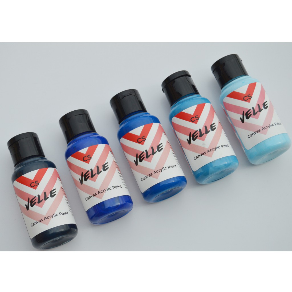 Cat Sepatu Kanvas - cat repaint sepatu topi tas kanvas - Velle CS-3