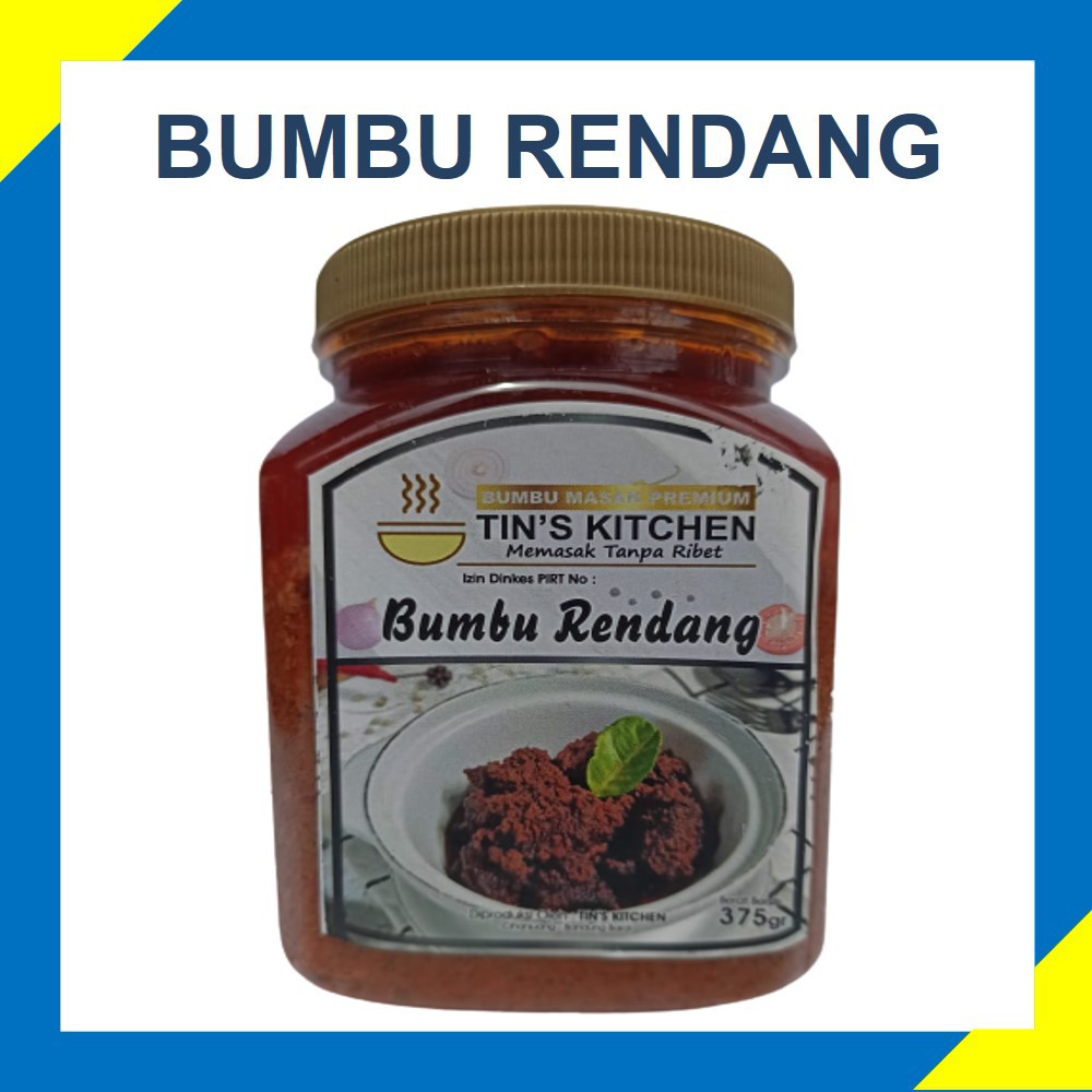 

Bumbu RENDANG Tins Kitchen Dapur Kuliner Nusantara Kaya Dengan Resep Masakan Yang Viral Trending