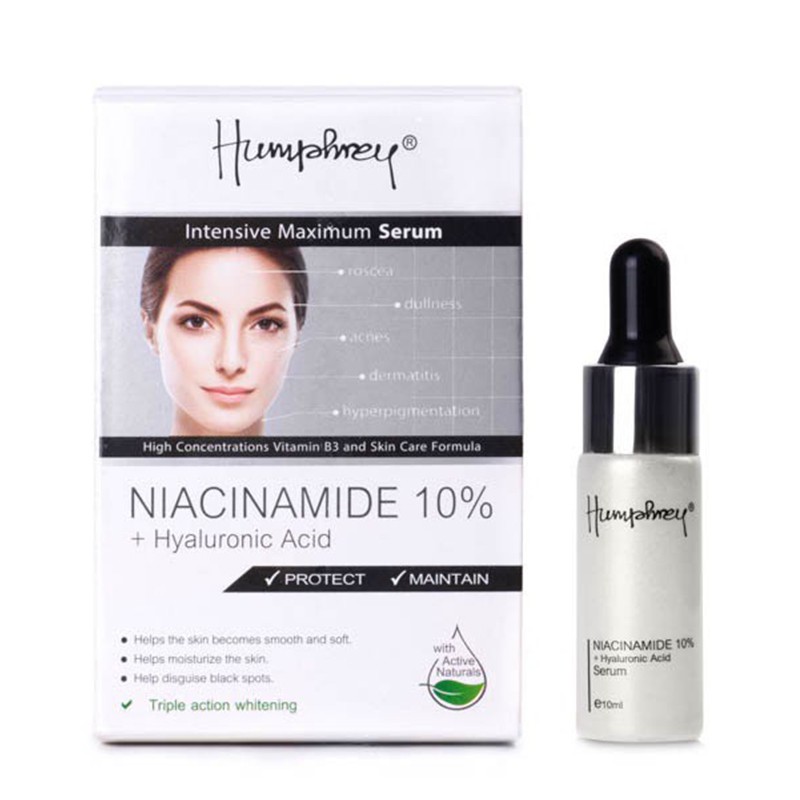 Humphrey Niacinamide +Hyaluronic Acid 10% 10ml | Shopee Indonesia