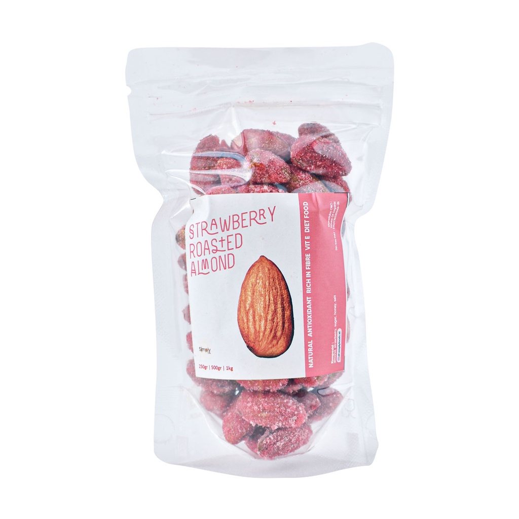 Simply Strawberry Roasted Almond 100 Gr