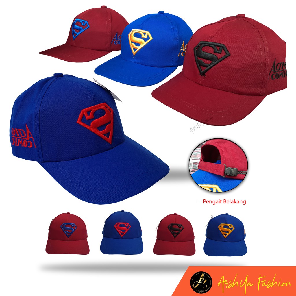 Topi Anak Bordir Timbul Karakter Hro / Topi Anak Logo Hro