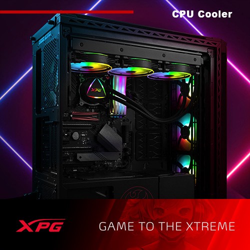 XPG LEVANTE 360 ADDRESSABLE RGB CPU LIQUID COOLER