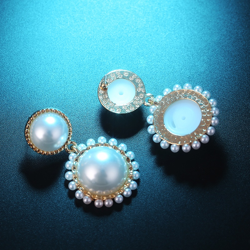 Anting Mutiara Gaya Retro Korea