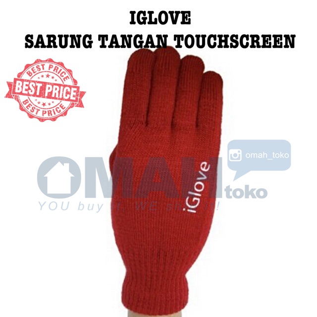 Sarung Tangan Motor Touchsreen Iglove Tanpa Box