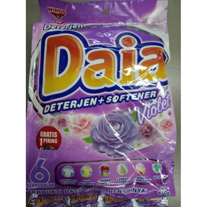 

daia detergen softener violet 850g