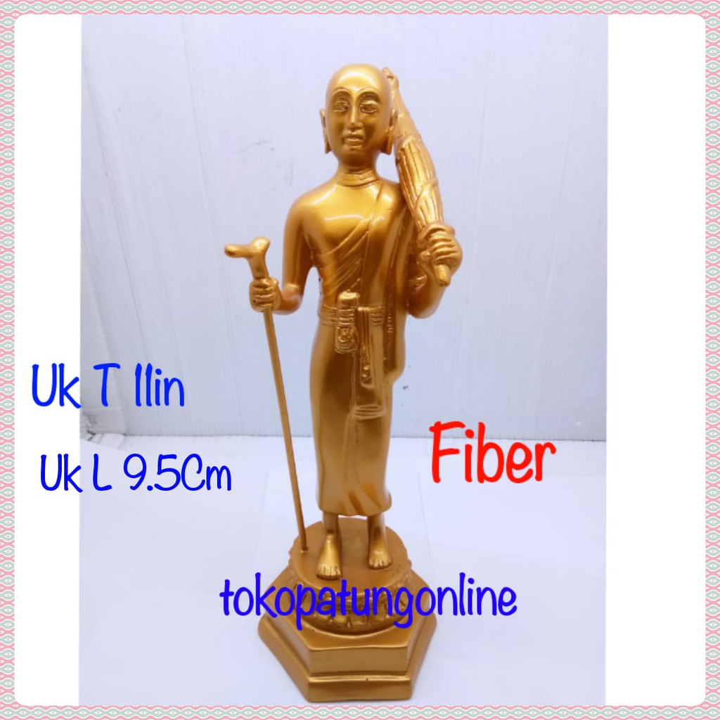 Patung Sivali Fiber Emas