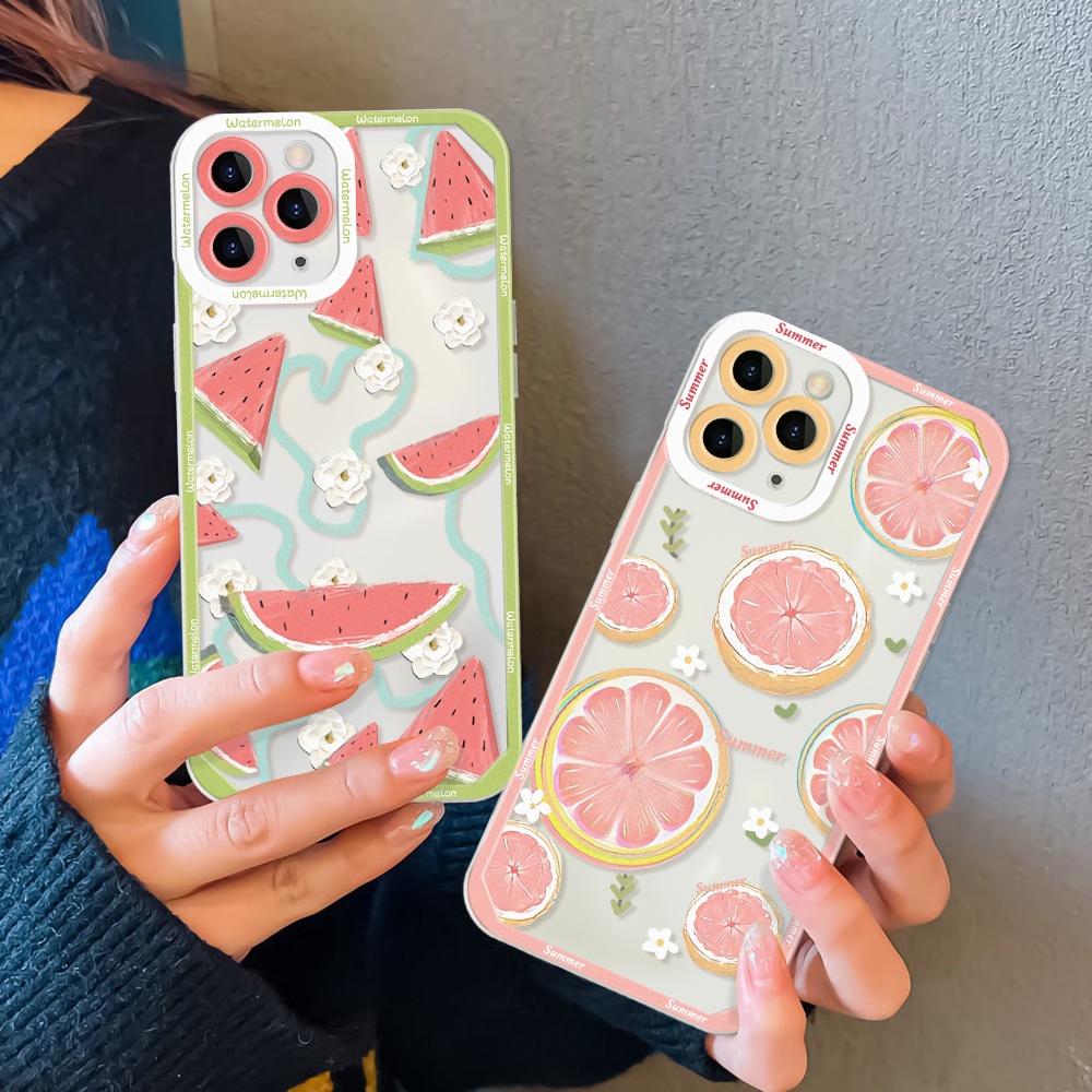 Case TPU Motif Buah Untuk Oppo A9 A5 A15 A16 A74 A3S A12E A95 A55 A74 A5S A16K A76 A96 A36 A31 A52 A92 A1K A33 A32 A11S A5S F11S F9G F3S