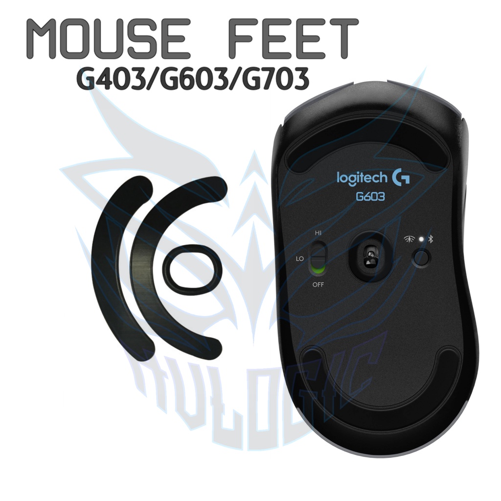 Mouse Feet Glide Logitech G403 / G603 / G703 - Mousefeet Skates PTFE