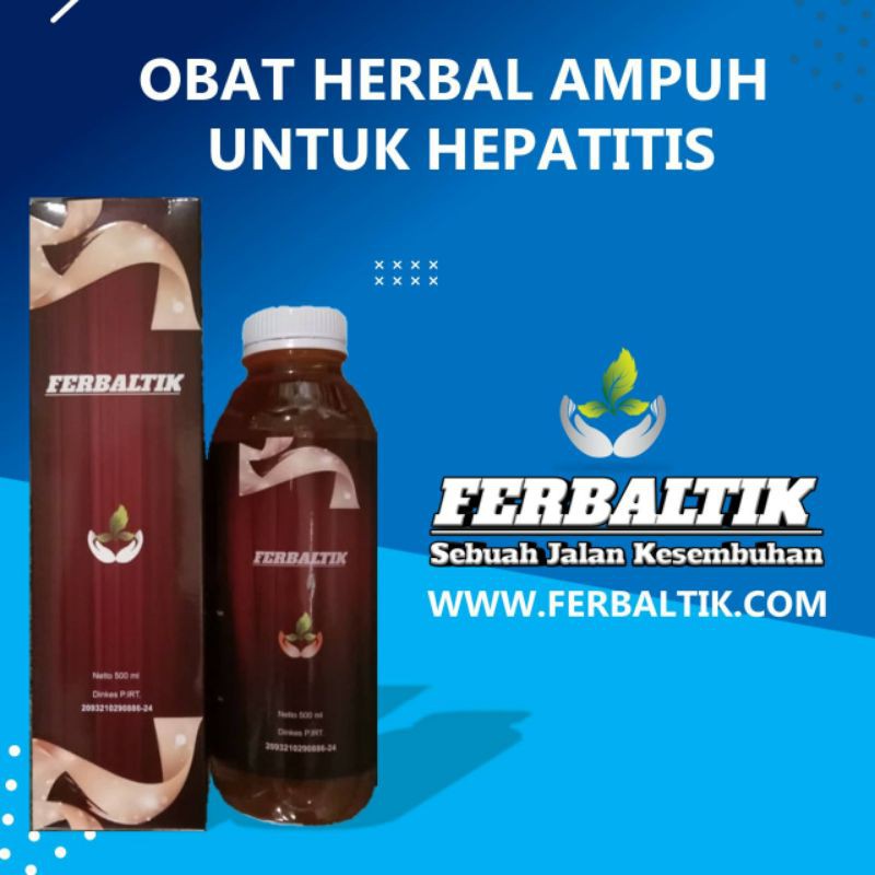 Ferbaltik 500 Ml Obat Herbal Ampuh Untuk Hepatitis Indonesia