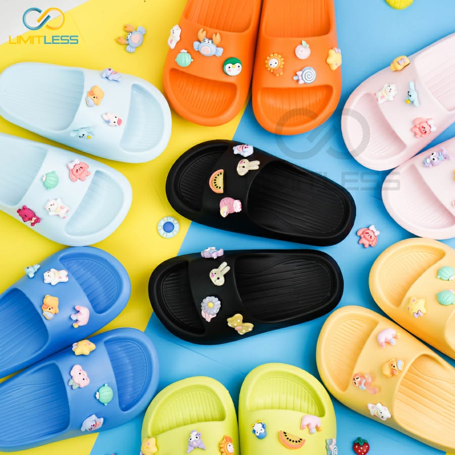 SANDAL SKECHERS ANAK WANITA (SLIP ON)