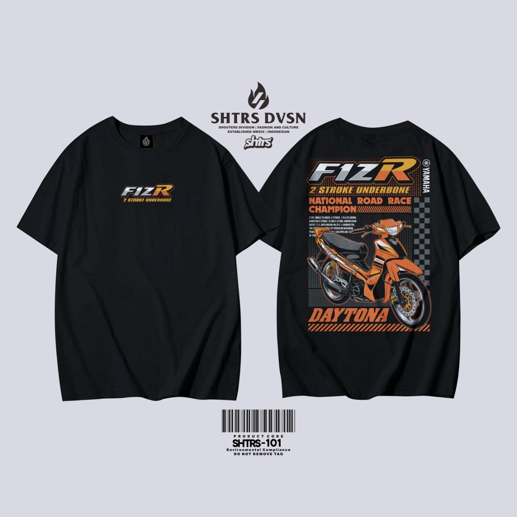 Kaos F1ZR 2STROKE DAYTONA Kaos YAMAHA F1ZR Baju F1ZR INDONESIA