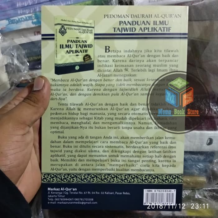 ORI - Buku Panduan Ilmu Tajwid Aplikatif By Abdul Aziz Abdur Rauf Best Seller